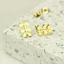 60th Birthday A Leaf For Every Decade Earrings, thumbnail 3 of 8