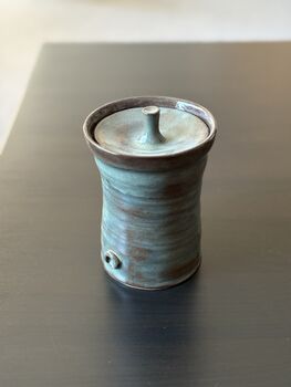 Handmade Lidded Porcelain Jar/Box, 3 of 5