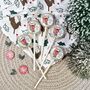 Personalised 'Merry Christmas' Reindeer Small Lollipops, thumbnail 1 of 3