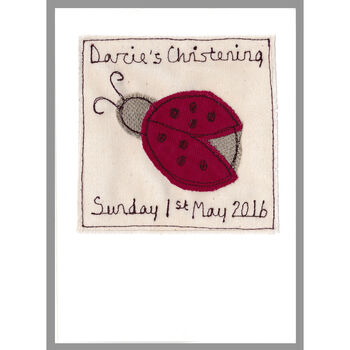 Personalised Ladybird Love Card For Her, 9 of 12