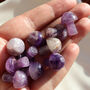 Tiny Amethyst Mushroom Crystal With Gift Message, thumbnail 3 of 5