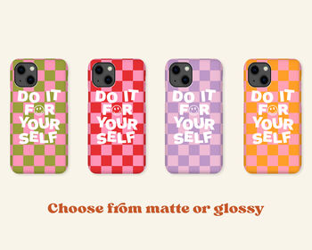 Do It For Yourself Tough Phone Case, 2 of 4