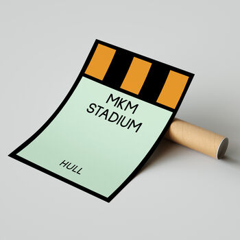 Mkm Stadium Monopoly Hull Football Print, 2 of 2