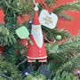 Personalised Padel Ball Santa Bauble, thumbnail 3 of 4