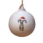 Dachshund Dapple Ceramic Bauble, thumbnail 2 of 2