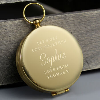 Personalised Classic Keepsake Compass, 6 of 9