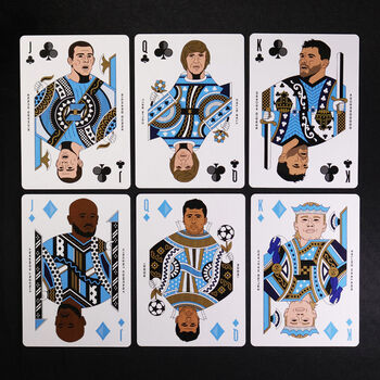 Man City Playing Cards, 10 of 11