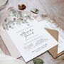 'Autumn Foliage' Wedding Invitations, thumbnail 1 of 6