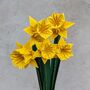 Origami Narcissus Daffodils Bouquet, Mother's Day Gift, thumbnail 1 of 5
