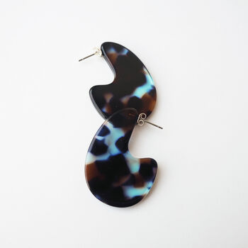 Coral Teardrop Earrings, 3 of 7