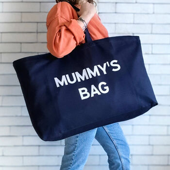 Custom Text Oversized Canvas Tote Bag, 6 of 12