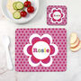 Personalised Girl's Floral Placemat Set, thumbnail 1 of 10