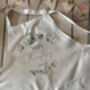 Personalised Wedding Apron, Bride Apron, Wedding Baking Gift, thumbnail 2 of 7