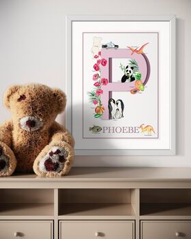 Personalised Alphabet Inspiration Posters, 8 of 12