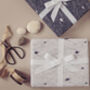 Luxury Wrapping Paper 'Drifting Off' Print, thumbnail 1 of 5