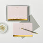 Personalised Scallop Luxury Notecards, thumbnail 4 of 7