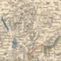 Personalised 1851 Old Map Of Lake District, Cumbria, thumbnail 2 of 2