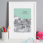 Personalised Leeds Print, thumbnail 1 of 10