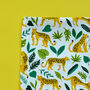 Jungle Leopards Tea Towel, thumbnail 6 of 10