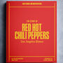 Red Hot Chilli Peppers Personalised Gift Music Legend Deluxe Tribute Book, thumbnail 1 of 8