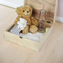 Personalised Colourful Tiny Tatty Teddy Large Wooden Ch, thumbnail 4 of 5