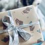Cockapoo Dog Illustration Personalised Christmas Wrapping Paper, thumbnail 2 of 7