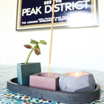 Incense Holder In Sustainable Concrete, 7 of 12