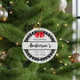 Personalised Family Monogram Christmas Ornament, thumbnail 1 of 9