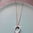 infinity triangle necklace by katrina alexander | notonthehighstreet.com