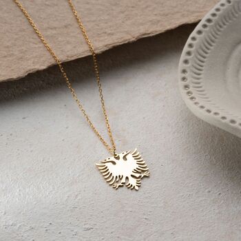 Heritage Albanian Eagle Necklace, 2 of 10
