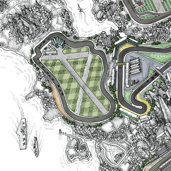 British Racing Scene Motor Racing Circuits Of Britain, 5 of 12