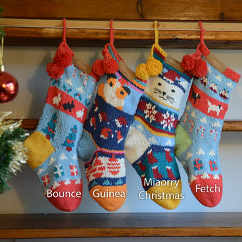Pet Christmas Stockings Personalised, 4 of 4