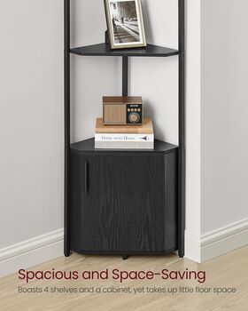 Five Tier Corner Shelf Storage Cabinet, 4 of 7