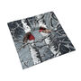 Winter Robin Glass Candle Holder In Gift Box, thumbnail 1 of 3