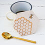 Hexagonal Ceramic Bee Coaster, thumbnail 3 of 6
