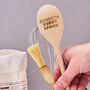 Personalised Wooden Curry Spoon, thumbnail 2 of 3