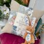 Natural Linen Commemorative Cushion, thumbnail 12 of 12