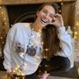Personalised Purrrfect Cat Lovers Christmas Jumper, thumbnail 3 of 6