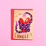 Valentines 'You're My Main Squeeze' Greeting Card, thumbnail 1 of 4