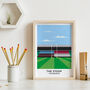 Contemporary Print Of Any Rugby Stadium, thumbnail 1 of 8