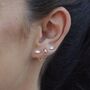 Crystal Droplet Stud Earring Set, thumbnail 5 of 7