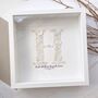 Personalised New Baby Gift | Initial Nursery Frame, thumbnail 1 of 7