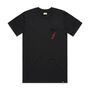 Hoy Downtown Pocket T Shirt Black / Red, thumbnail 1 of 2