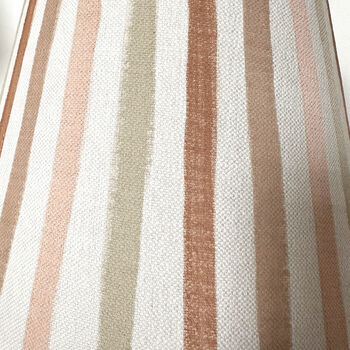 Multi Striped Pastel Lampshade, 3 of 7