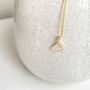 Dainty Shell Gold Plated Necklace, thumbnail 2 of 6