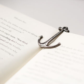 Book Lover Gifts Personalised Bookmark Anchor, 9 of 12