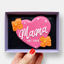 Personalised Mama Est Letterbox Cookie, thumbnail 1 of 8