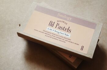 Non Toxic Oil Pastels For Kids In Soft Pastel Colours, 5 of 5
