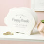 Personalised Baby's First Piggy Bank Money Box, thumbnail 2 of 6