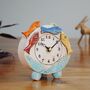 Bright Coloured Fish Shoal Mantel Clock Personalised, thumbnail 1 of 7